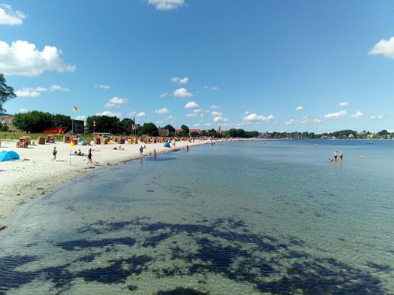 Foto av Hauptstrand Eckernforde med flera långa vikar