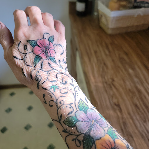 Explore tramp stamp cover up tattoo ideas, creative tattoo ideas in Placerville, available at Hangman Tattoo