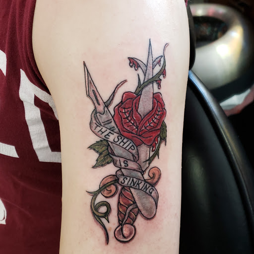 Find wolf tattoo idea for your next unique tattoo in Milwaukee at Bay Street Tattoo Co.