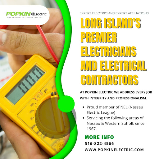 Electrician «Popkin & Son Electric Services Inc», reviews and photos, 87 Engineers Dr, Hicksville, NY 11801, USA