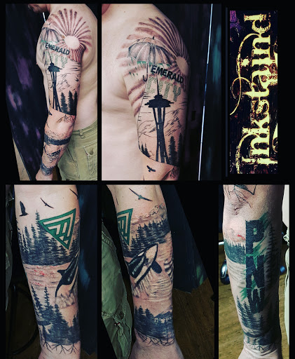 Tattoo Shop «Inkstaind Tattoo Studio», reviews and photos, 1210 E Main Ave, Puyallup, WA 98372, USA