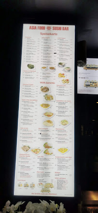 Menu / carte de Asia Food & Sushi Bar à Weimar