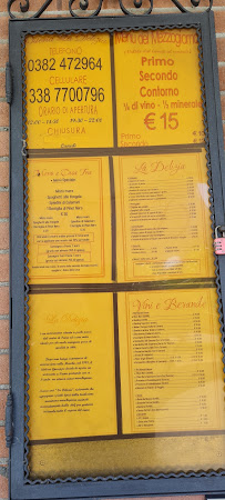 Restaurant de poisson Osteria La Delizia à Pavia - menu / carte