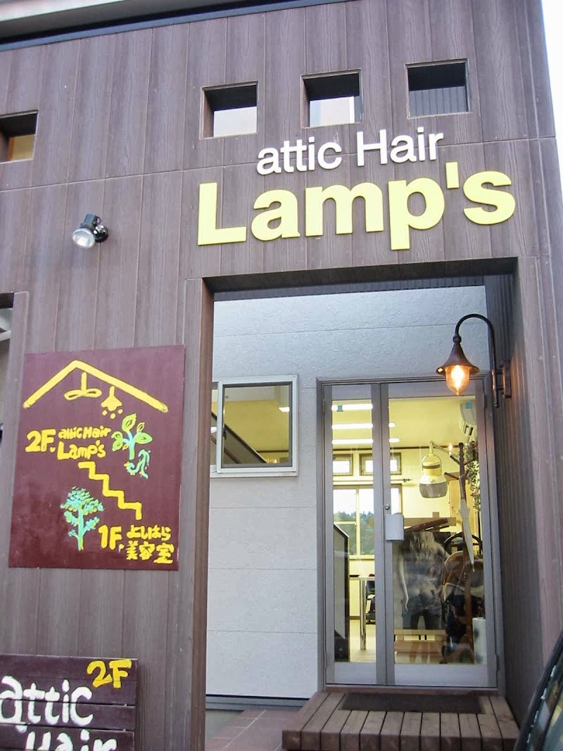 attic Hair Lamp