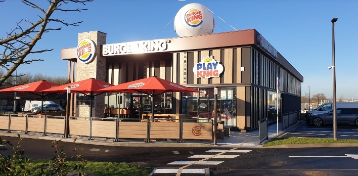 Burger King à Moncel-lès-Lunéville (Meurthe-et-Moselle 54)