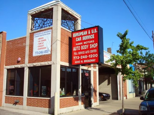 Auto Body Shop «European & US Car Service», reviews and photos, 4080 N Broadway St, Chicago, IL 60613, USA