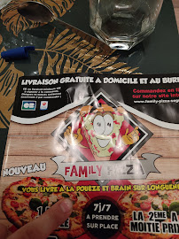 Menu / carte de Family Pizza à Segré-en-Anjou Bleu