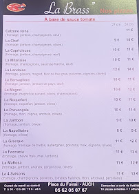 Restaurant La Brass'' à Auch - menu / carte