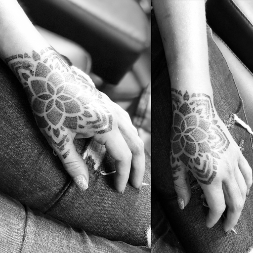 Explore tattoo ideas for men's back, creative tattoo ideas in The Dalles, available at Cascade Tattoo Company (Hanks Family Tattoo)