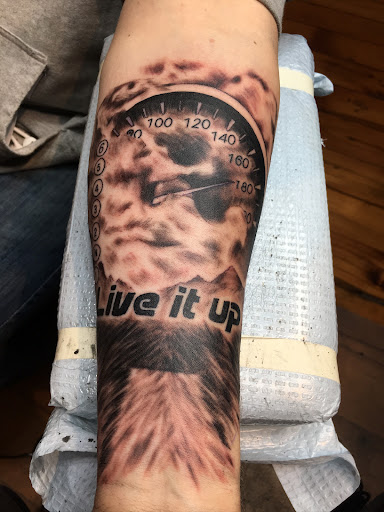 Explore archangel michael tattoo ideas, creative tattoo ideas in Muscatine, available at True Art Tattoo Studio of Muscatine