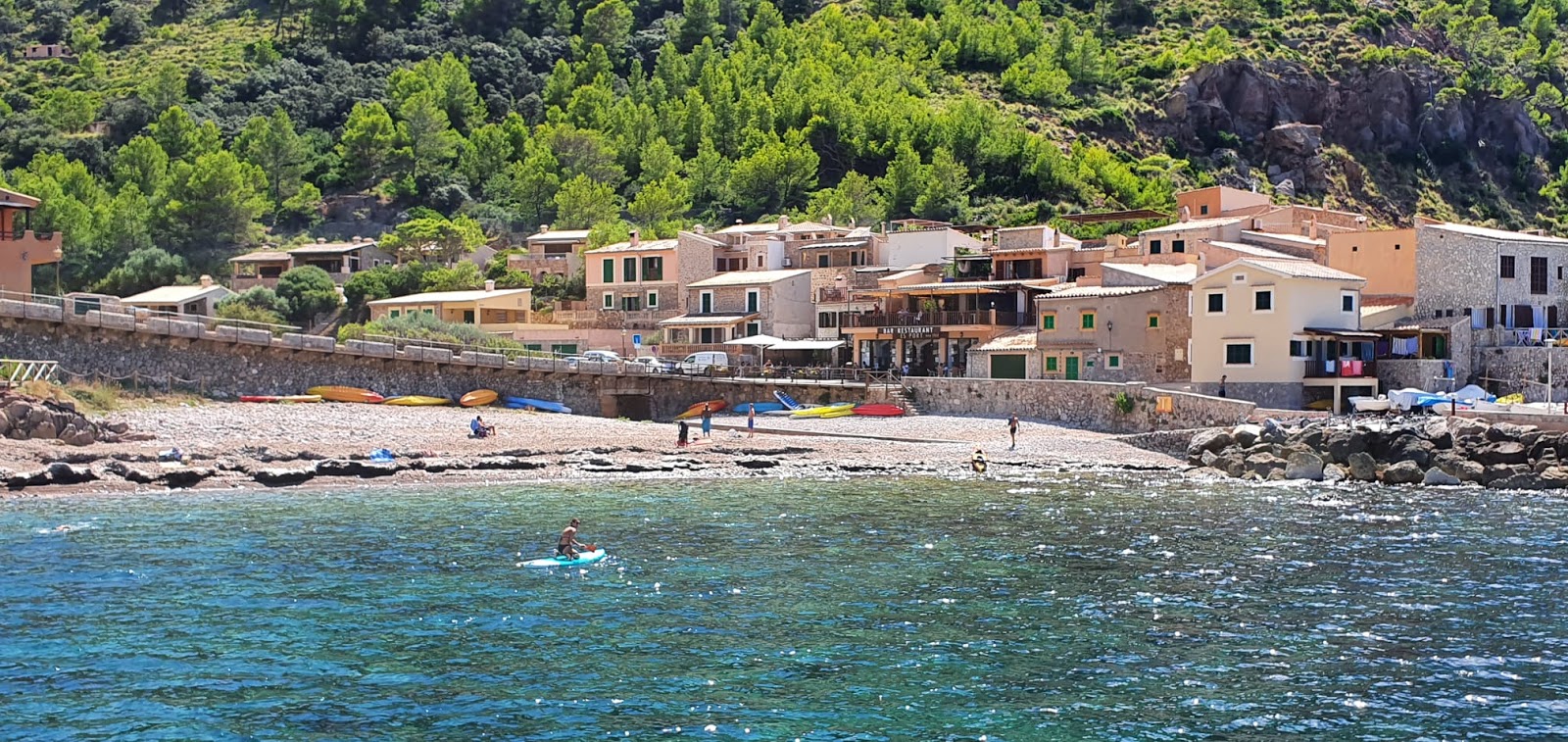 Photo of Playa Puerto de Valldemossa surrounded by mountains