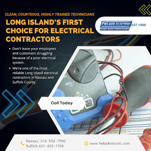 Electrician «Fielack Electric Corporation», reviews and photos, 101 Gazza Blvd, Farmingdale, NY 11735, USA