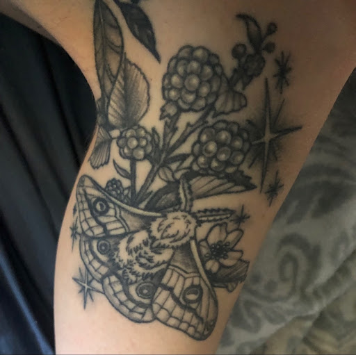 Explore ozzy tattoo ideas, creative tattoo ideas in Greensboro, available at Opalus Tattoo