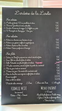 Menu du La Lusette à Le Vigan