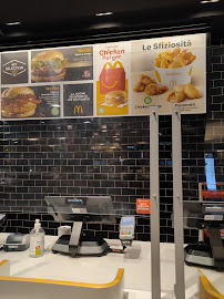 Menu du McDonald's à Assago