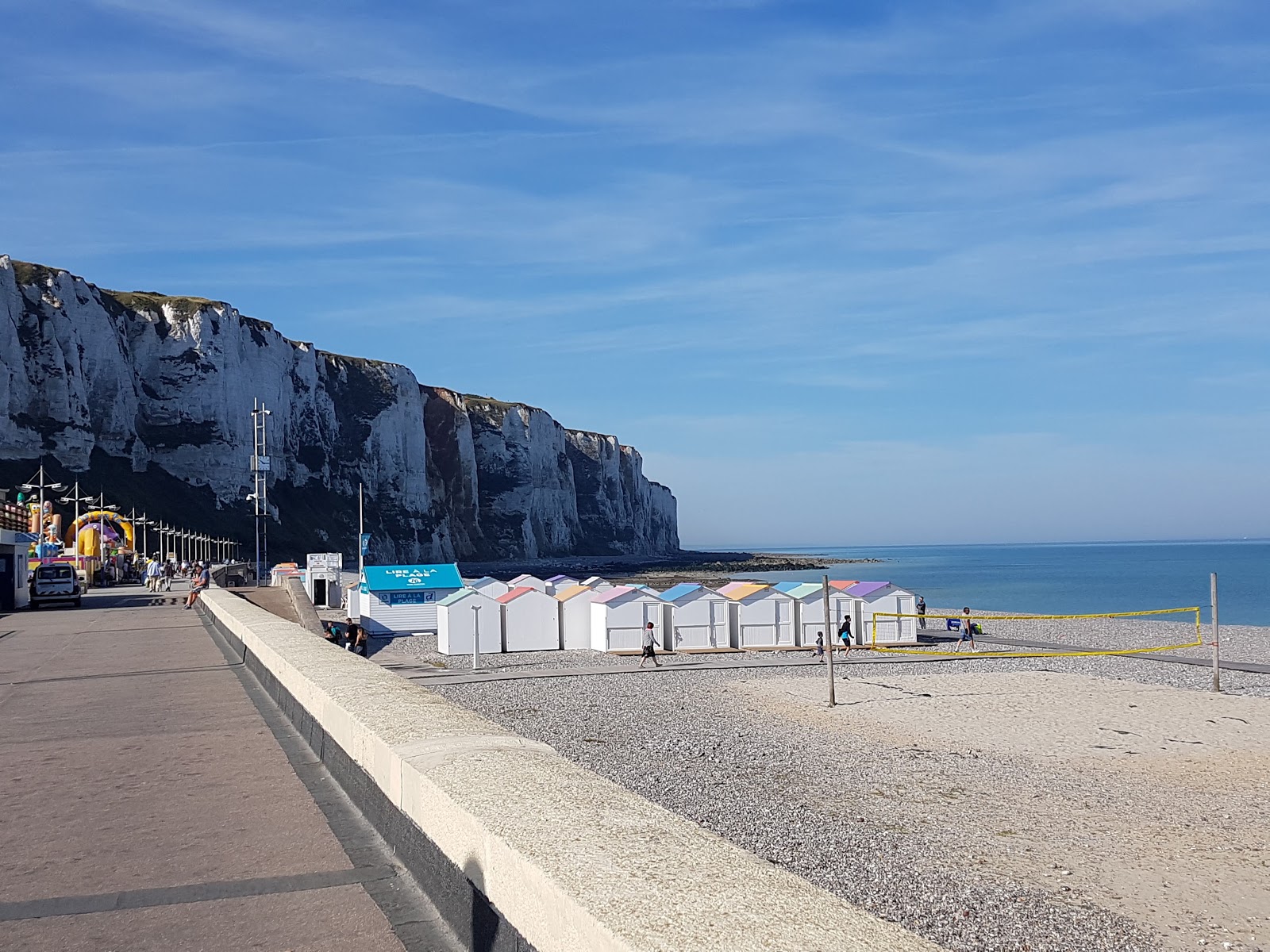 Photo de Plage du Treport zone des équipements