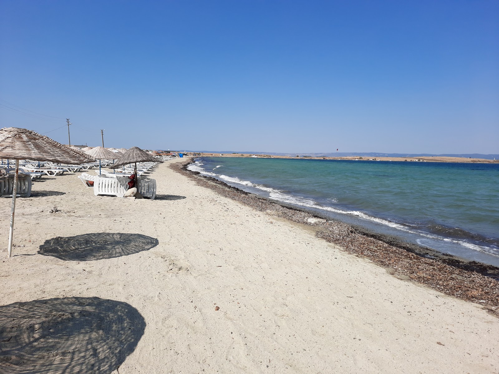 Foto di Spiaggia di Bolayir con una superficie del sabbia beige