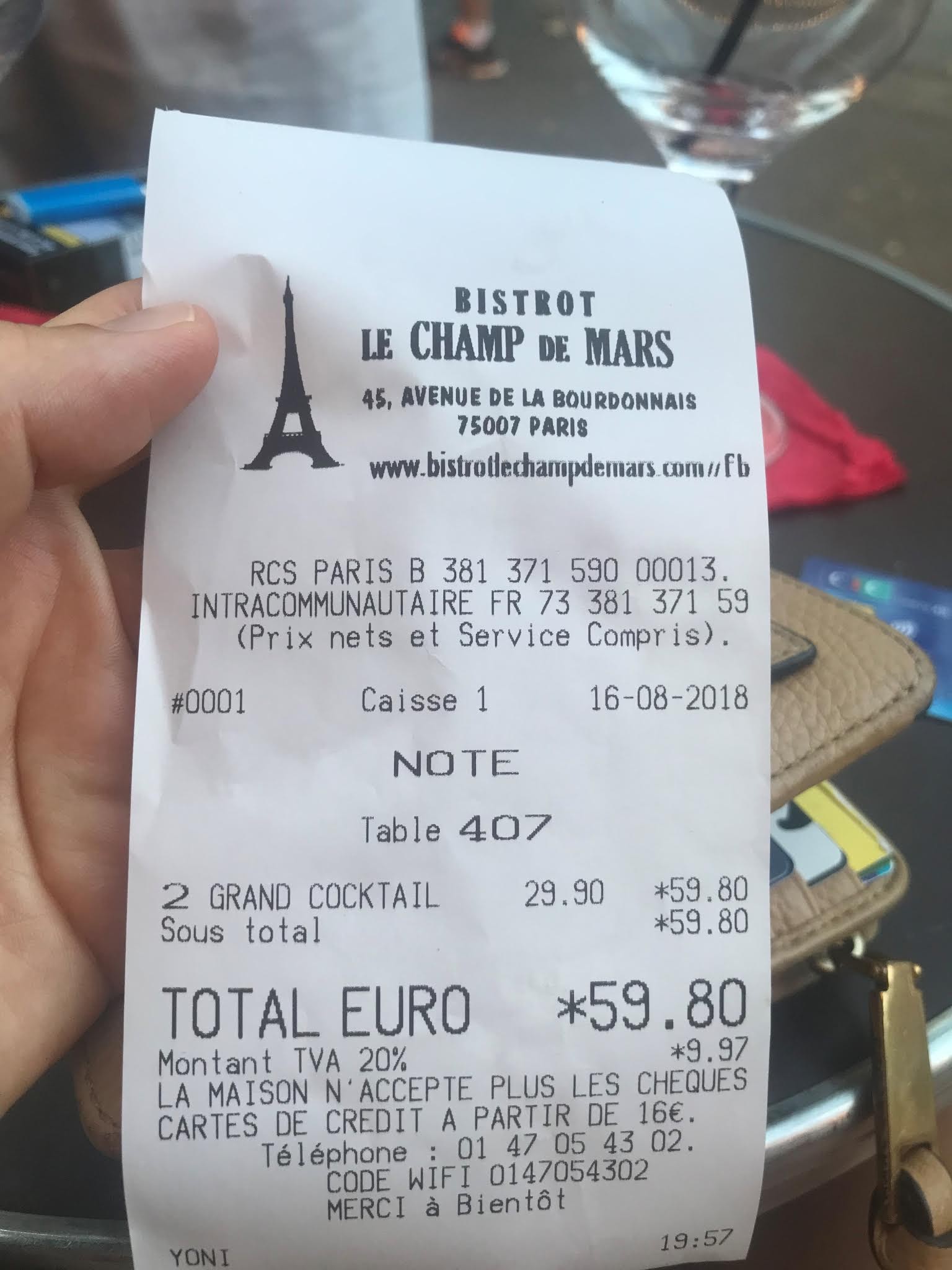 Photo n° 1 de l'avis de Marine. fait le 17/08/2018 à 09:49