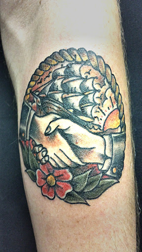 Explore tattoo sleeves ideas, creative tattoo ideas in Fort Worth, available at Fade To Black Tattoo Company