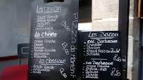 Pizzeria la caravane à Beaune - menu / carte