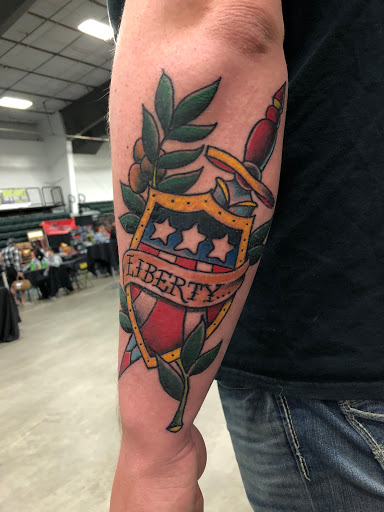 Explore pooh bear tattoo ideas, creative tattoo ideas in Duluth, available at Gitchee Gumee Tattoo