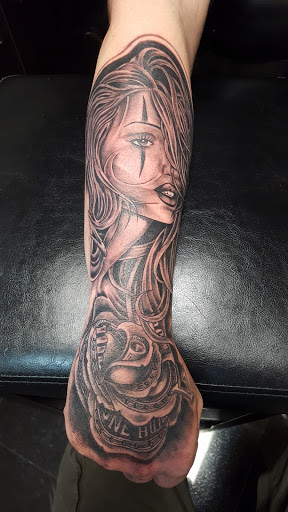 Explore cigarette tattoo ideas, creative tattoo ideas in Anderson, available at Painted Pony Tattoo & Piercing