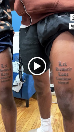 Explore fist bump tattoo ideas, creative tattoo ideas in West Babylon, available at Bizzy Empire Tattoo