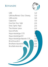 Il Sarago | 𝗕𝗮𝗿 𝗥𝗶𝘀𝘁𝗼𝗿𝗮𝗻𝘁𝗲 𝗣𝗶𝘇𝘇𝗲𝗿𝗶𝗮 𝗦𝘁𝗶𝗻𝘁𝗶𝗻𝗼 à Stintino menu