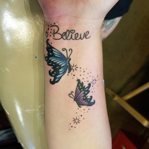 Explore amy winehouse tattoo ideas, creative tattoo ideas in Cedar Creek, available at Inkd Out Tattoos