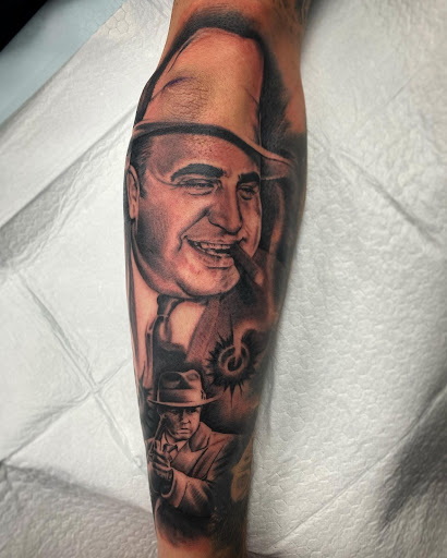 Explore son and mother tattoos ideas, creative tattoo ideas in Denver, available at Ikonik Ink Tattoo