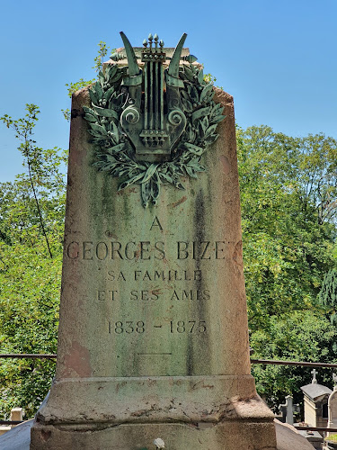 Tombe de Georges Bizet à Paris