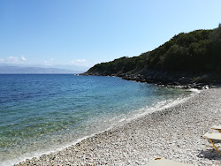 Syki Bay, Corfu'in fotoğrafı çok temiz temizlik seviyesi ile