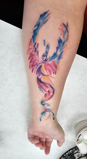 Explore steampunk tattoo ideas, creative tattoo ideas in Howell, available at Metro Studios Tattoos