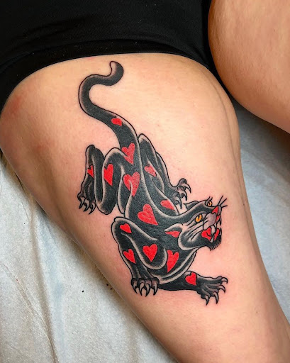 Explore adrenaline tattoo ideas, creative tattoo ideas in Springfield, available at Good Heart Tattoos