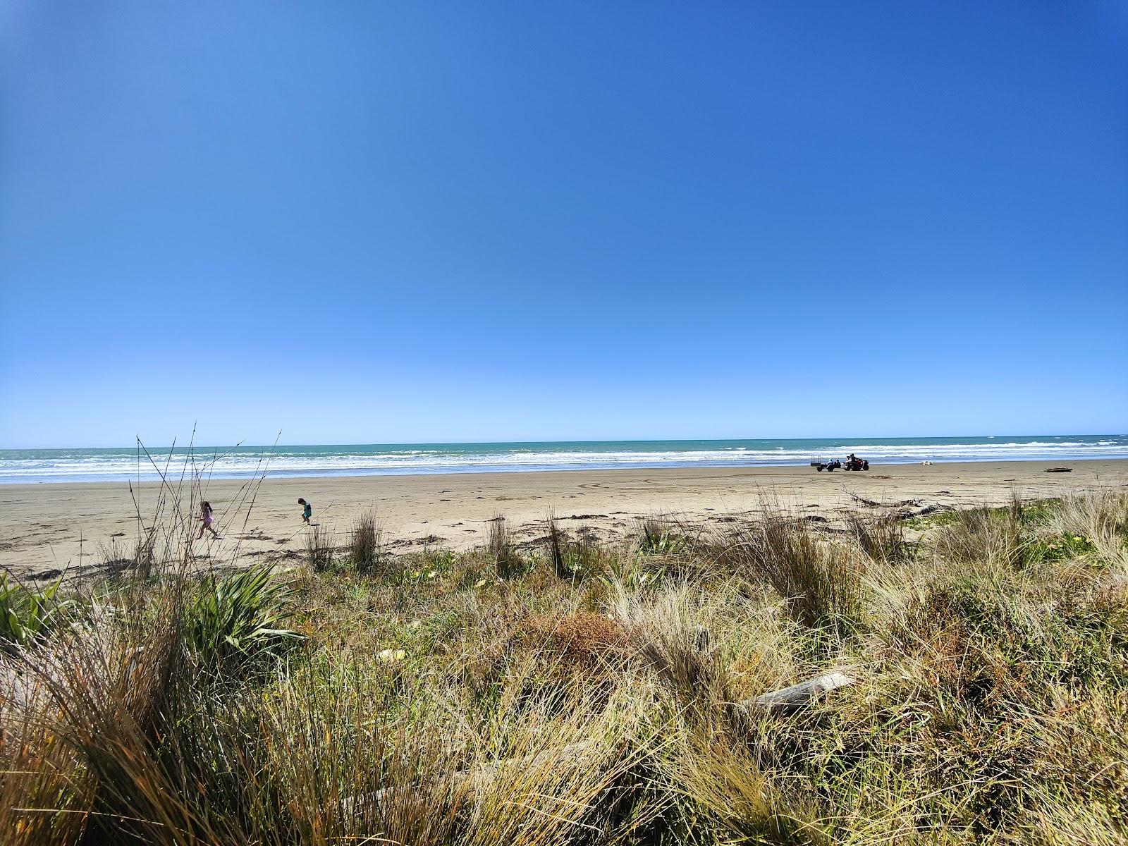 Pourerere Beach的照片 带有碧绿色纯水表面