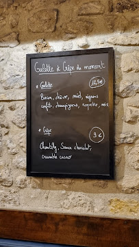 Crêperie des Canettes à Paris menu
