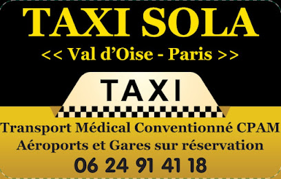 TAXI SOLA - Taxi Conventionné CPAM Val d’Oise 95