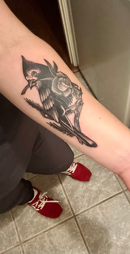 Explore tattoo ideas on the thigh, creative tattoo ideas in Lubbock, available at Stay True Tattoo & Body Piercing Studio