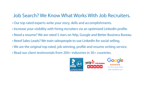 LinkedIn Profile & Resume Writing Services San Francisco image