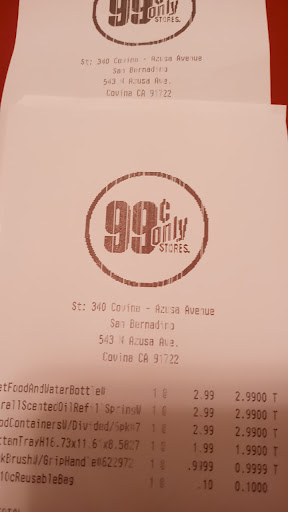 Discount Store «99 Cents Only Stores», reviews and photos, 543 N Azusa Ave, Covina, CA 91722, USA