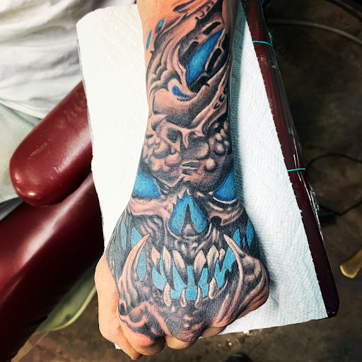 Explore eren yeager tattoo ideas, creative tattoo ideas in Great Falls, available at Alpha Tattoos & Piercings