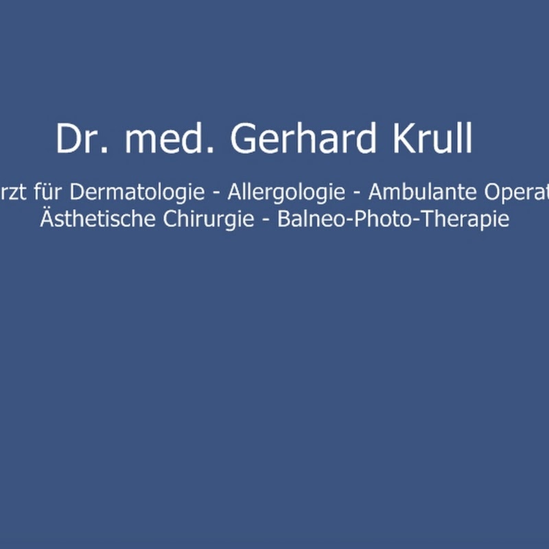 Dr. med. Gerhard Krull