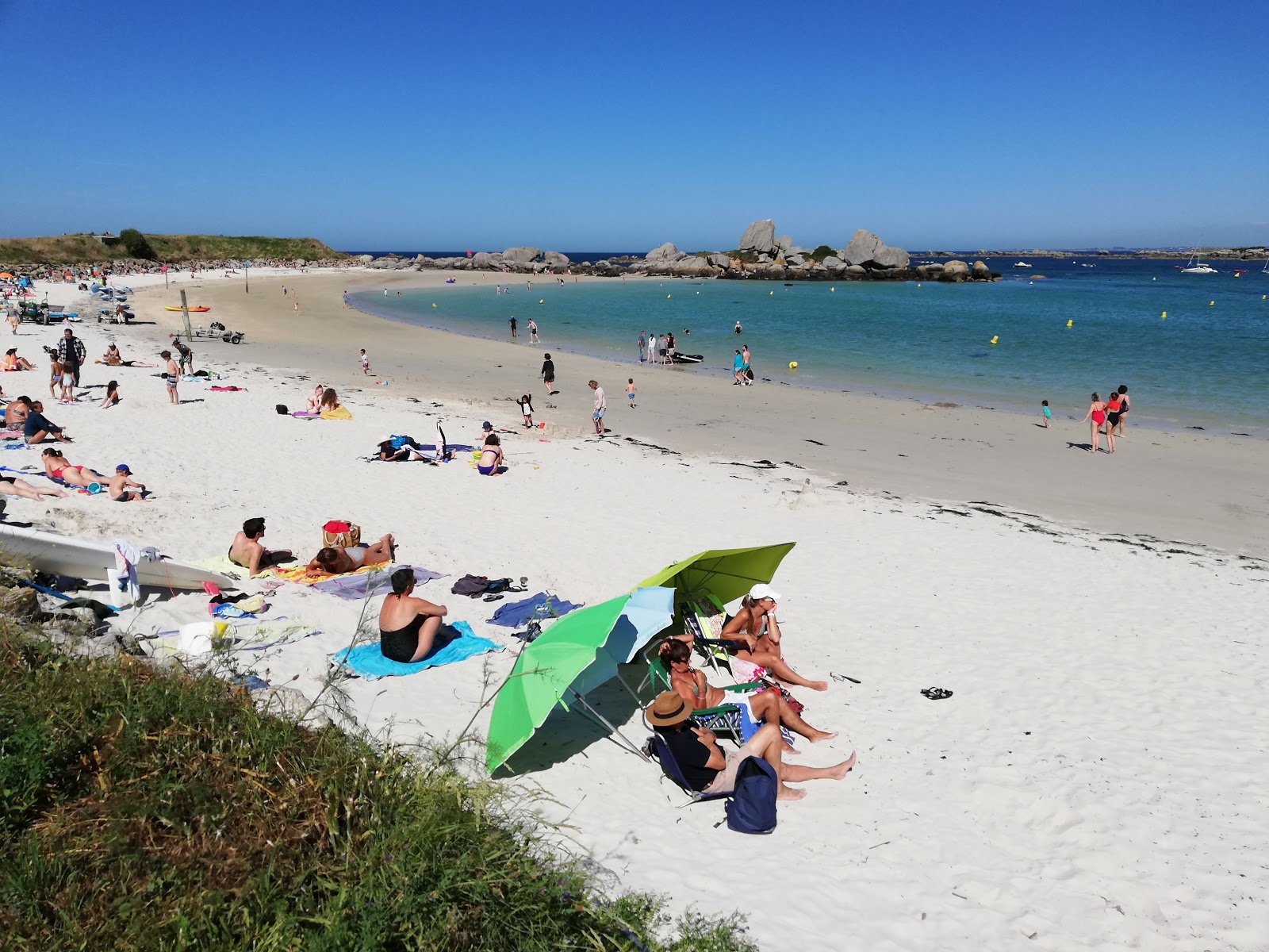 Zdjęcie Plage des Crapauds z powierzchnią beżowy piasek
