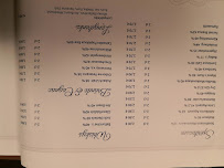 Menu du Salondampfer MS Hansa Restaurantschiff Bremerhaven à Bremerhaven
