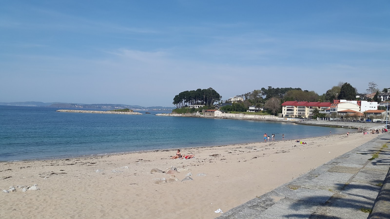 St.Cristina Beach'in fotoğrafı uzun koy ile birlikte