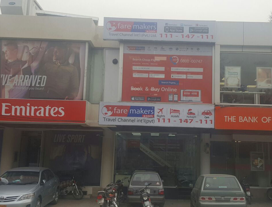 Faremakers Abid Majeed Road, Lahore Cantt Branch