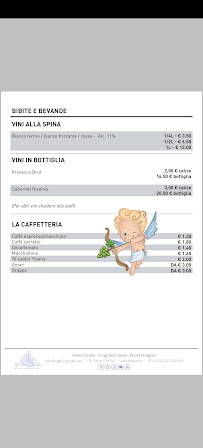 Cupido Pizza&Cucina à Segusino menu