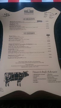 Restaurant La Boucherie à Fontenay-le-Comte menu