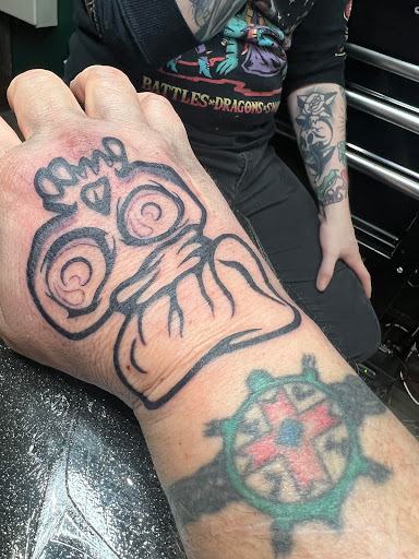 Explore dave matthews band tattoo ideas, creative tattoo ideas in Savannah, available at Tramp Art Studios