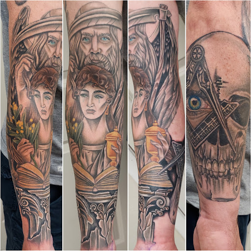 Explore tattoo ideas for ladies feet, creative tattoo ideas in Brighton, available at Valkyrie Tattoos